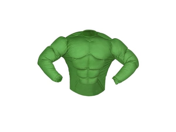 Grön muskeltröja