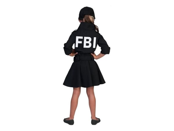 FBI agentti puku, tyttö