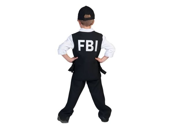 FBI-agentdräkt, pojke