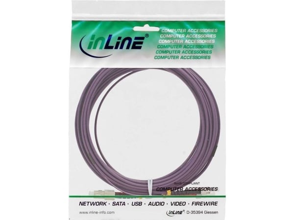 Inline Patchcord SC/ST-fiber, 50/125 µm, OM4 10 m (82510P)
