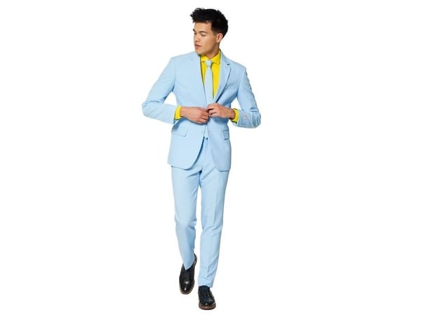 Lyseblåt jakkesæt OppoSuits
