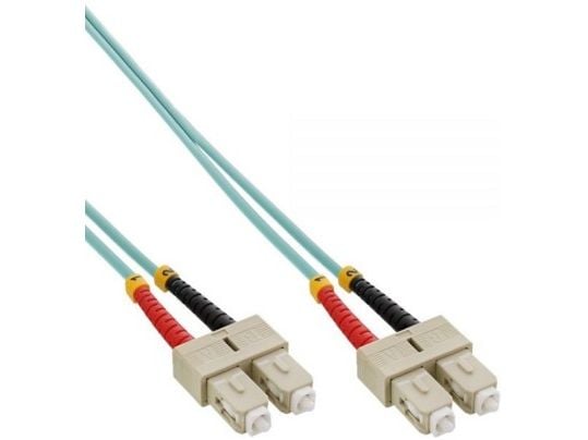 InLine 0,5 m 2x SC - 2xSC, 0,5 m, OM3, 2x SC, 2x SC