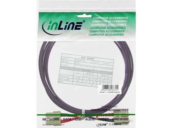 InLine SC/SC, 7,5 m, 7,5 m, OM4, 2x SC, 2x SC