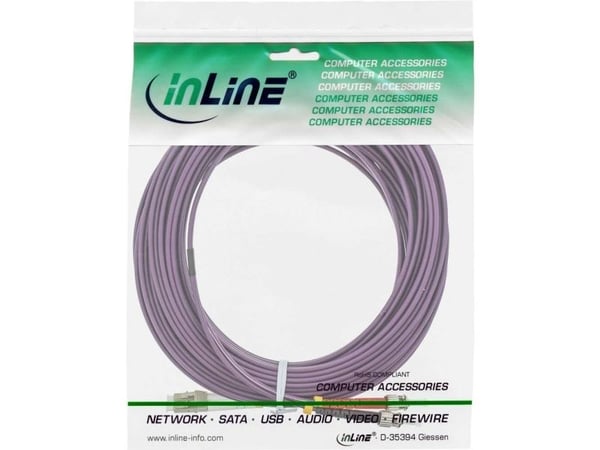 InLine 88507P, 7,5 m, OM4, 2x LC, 2x ST