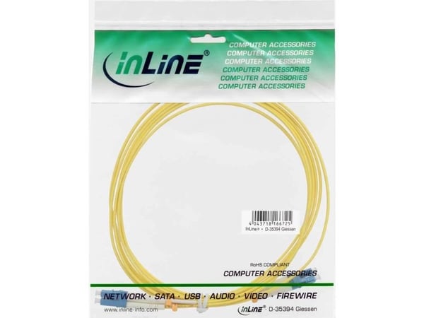 InLine LC/LC, 5 m, 5 m, OS2, 2x LC, 2x LC, 2x LC