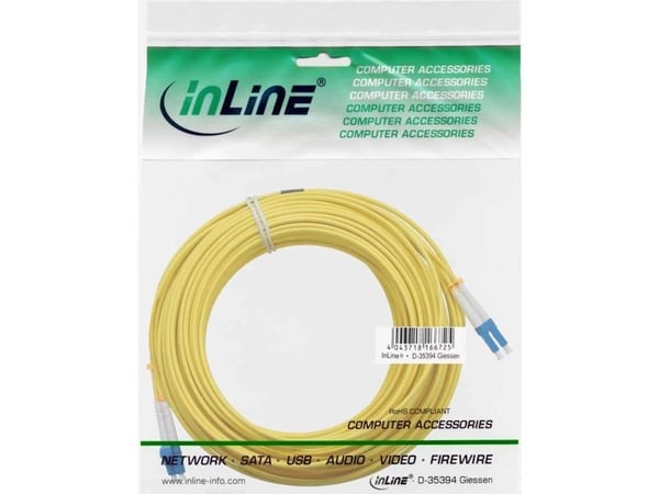 Inline Patchcord fiber LC/LC, OS2 µm, 9/125, 7,5 m (88656W)