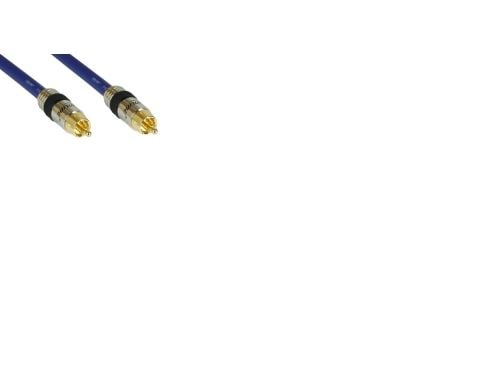 InLine 4043718108282, RCA, Hankjønn, RCA, Hankjønn, 7 m, Blå