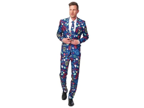 Suitmeister Kasino (maskeradkostym vuxen)