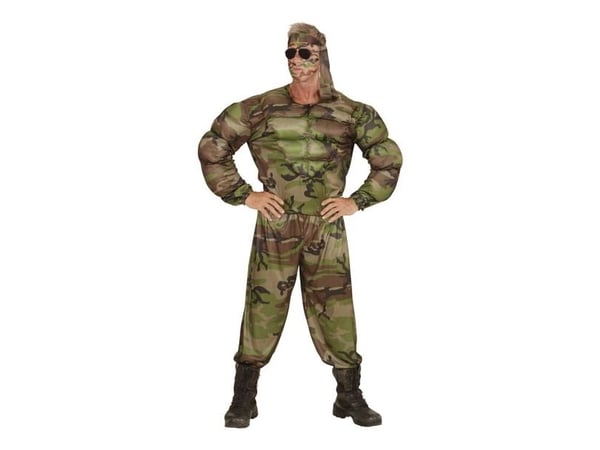 Muskel-soldat kostym