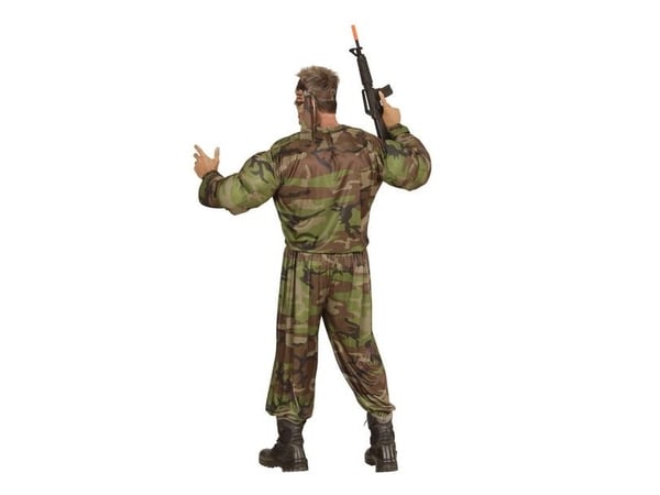 Muskel-soldat kostym