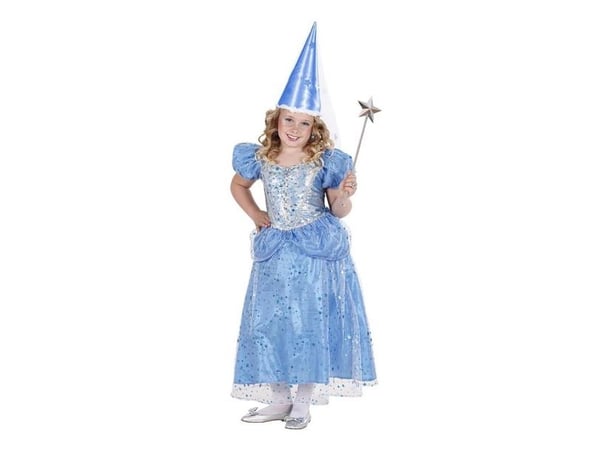 Blå prinsessklänning