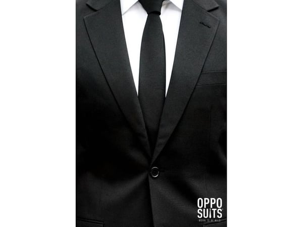 Svart kostym OppoSuits