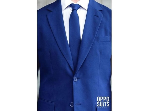 Mörkblå kostym OppoSuits