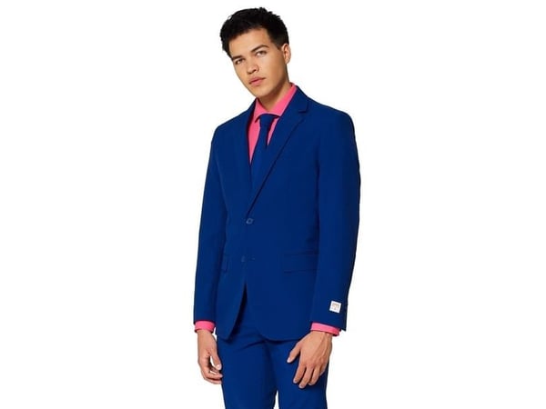 Marinblå OppoSuits kostym