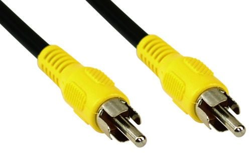 InLine 89937E, 7 m, RCA, RCA, musta, nikkeli, uros/naaras, uros/naaras