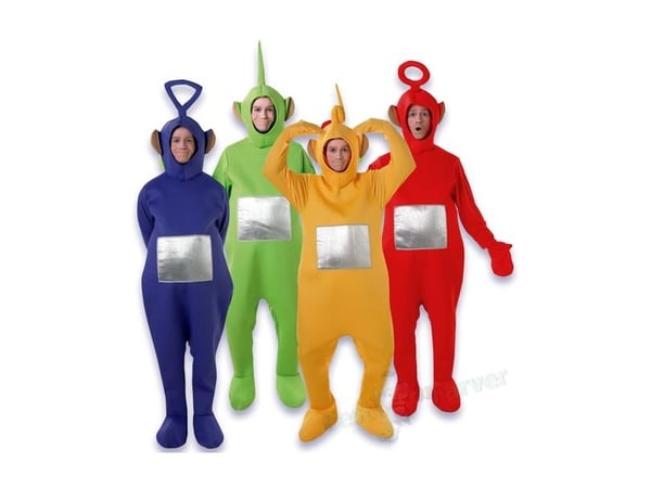Teletubbies kostym för vuxna