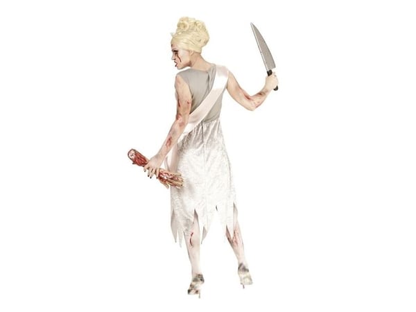 Miss World Zombie (Halloween-kostym för kvinnor)