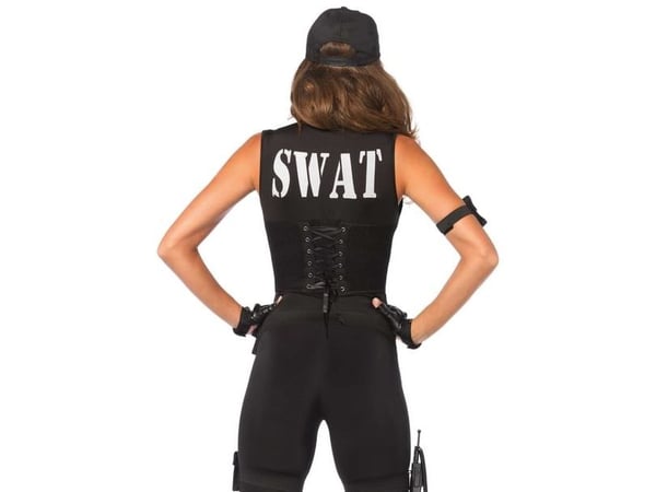 SWAT Commander maskeradkostym