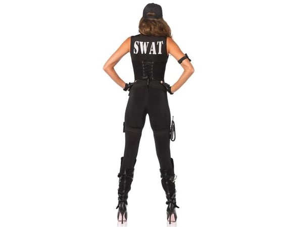 SWAT Commander maskeradkostym
