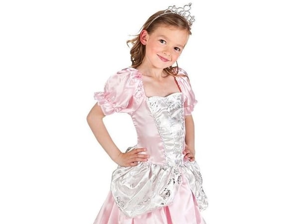 Boland 82217, Fancy kostyme, Barn, Jente, Gotisk, Princess, Rosa, Hvit
