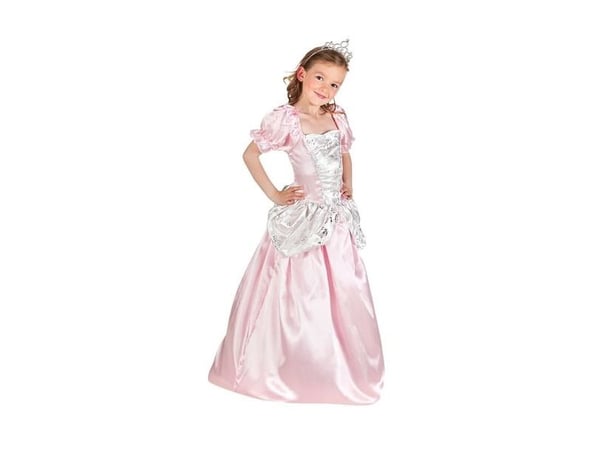 Boland 82219, Fancy kostyme, Barn, Jente, Andre, Princess, Rosa, Hvit