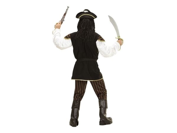 Piratskeppare kostym