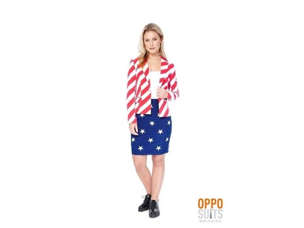 OppoSuit Miss American Woman