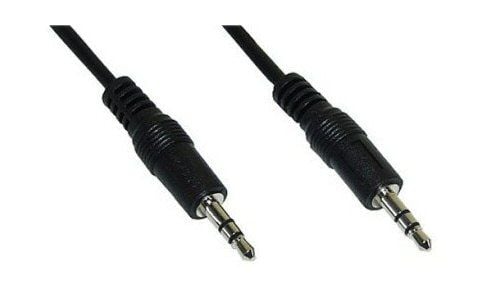 InLine 99932G, 3.5mm, Hankjønn, 3.5mm, Hankjønn, 2 m, Sort