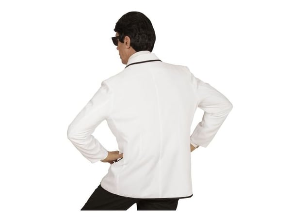 Hvid Mr 50s Style jakke