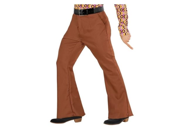 Brune Groovy 70er bukser