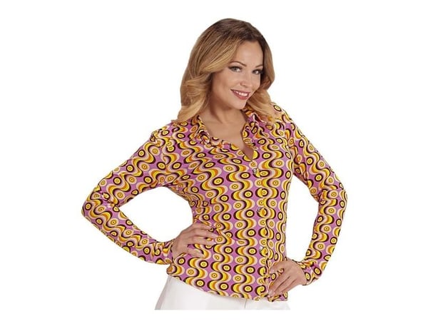 Groovy 70er Lady skjorte