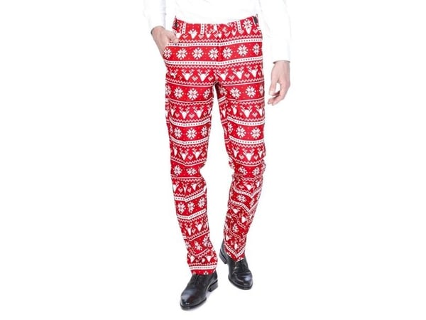 Suitmeister Red Nordic kostym för vuxna män