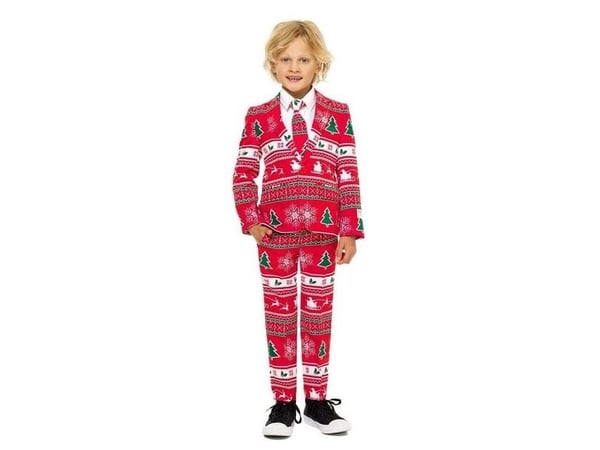 OppoSuit Winter Wonderland pojke rolig jacka
