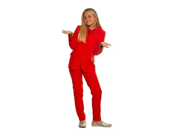 Punainen puku, teini - OppoSuit Red Devil - Punainen paholainen