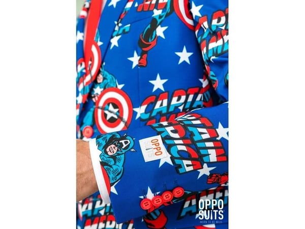 OppoSuit Captain America maskeradkostym