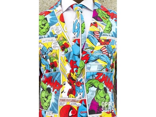 OppoSuit Marvel Comic Book-kostym