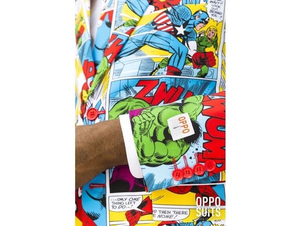 OppoSuit Marvel Comic Book-kostym