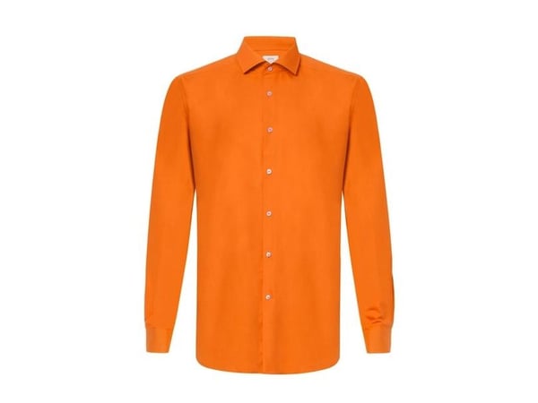 Orange skjorta