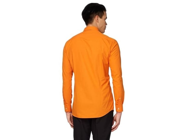 Orange skjorta