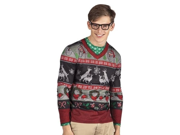 Silly Christmas foto t-shirt