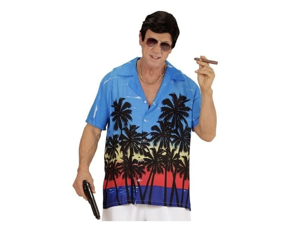 Hawaiiskjorta palmer
