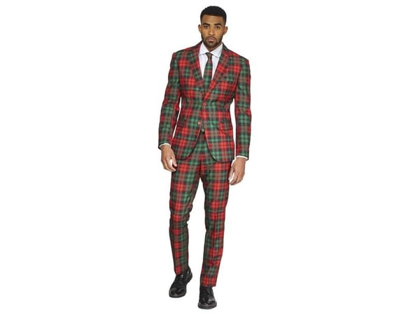 OppoSuit Trendy Tartan