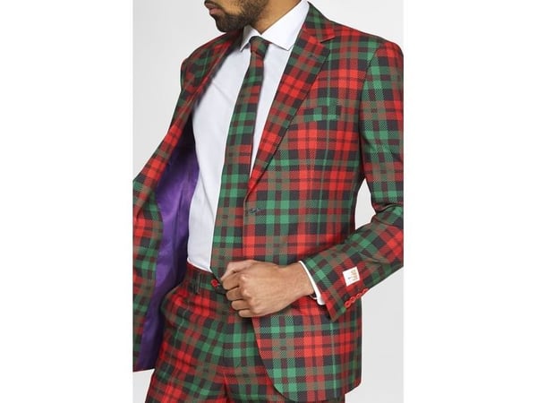 OppoSuit Trendy Tartan