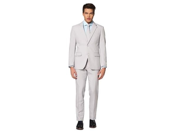 Grått kostymset OppoSuits