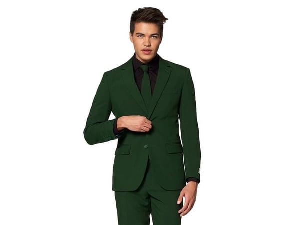 Mörkgröna kostym OppoSuits