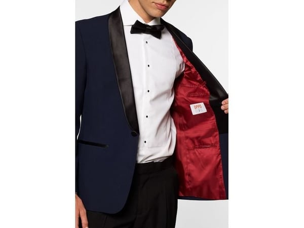 Tummansininen OppoSuit smokki