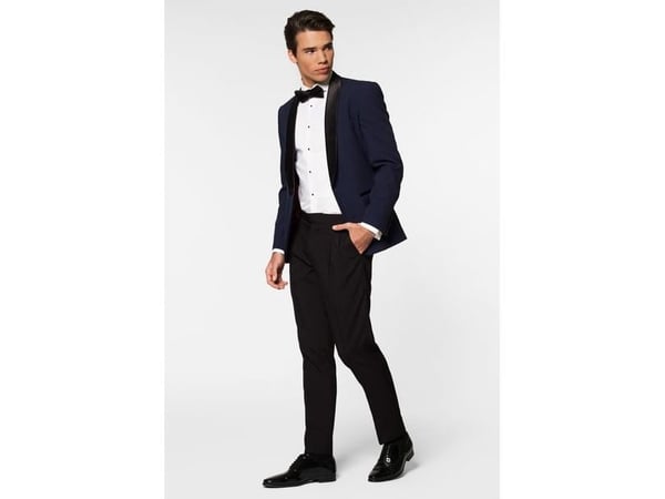 Tummansininen OppoSuit smokki