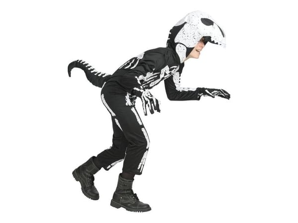 T-rex skelett-kostym