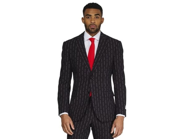 OppoSuit Merry Pinstripe