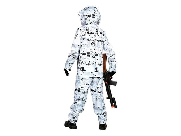 Sne soldat dräkt